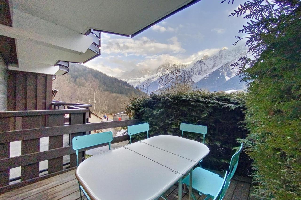 Rare Pearl With Incredible Views Apartment Les Houches Bagian luar foto