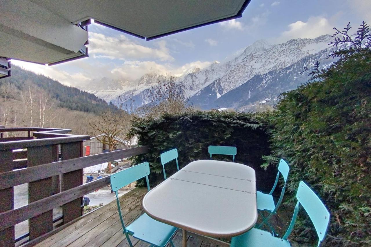 Rare Pearl With Incredible Views Apartment Les Houches Bagian luar foto