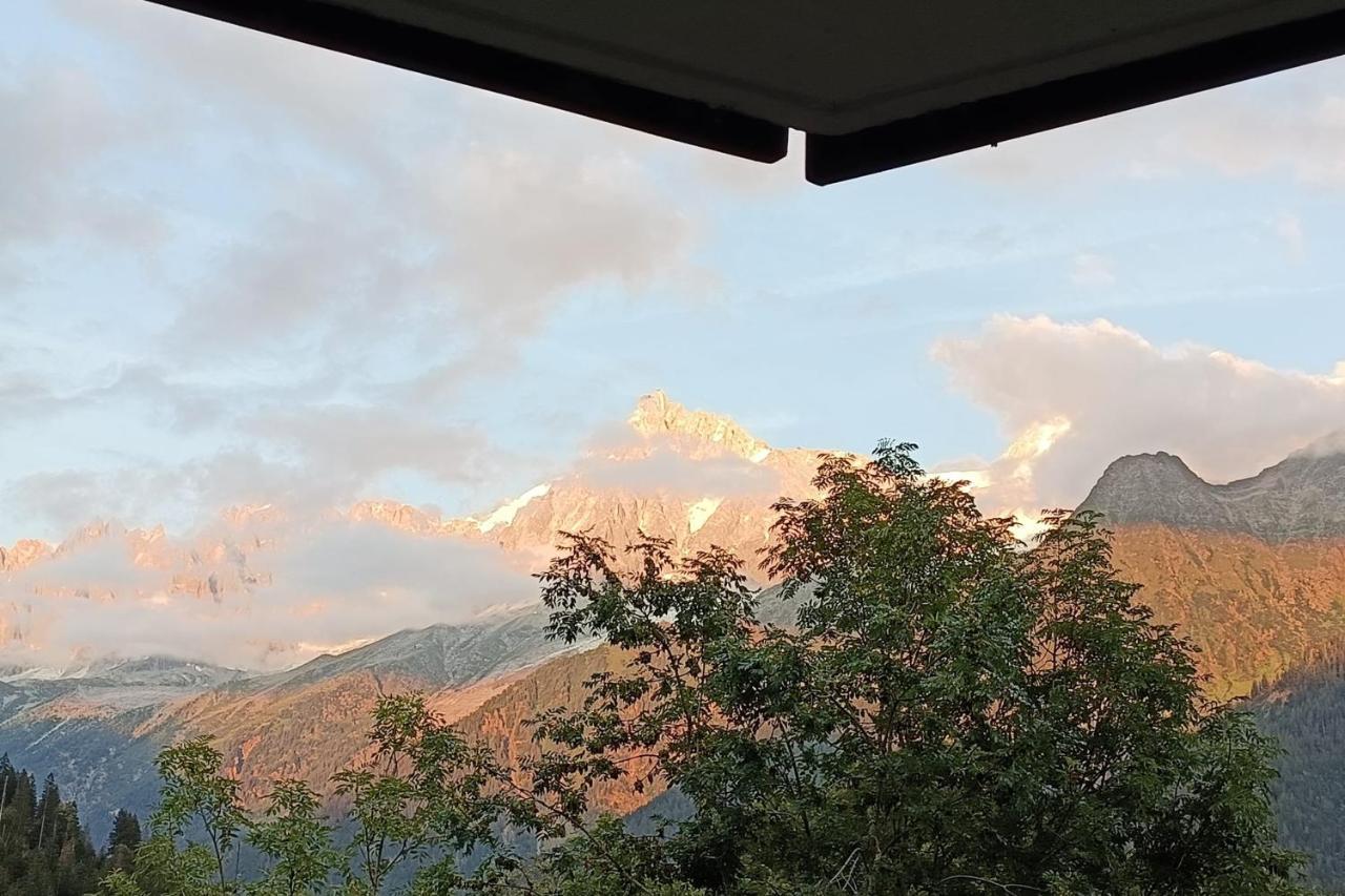 Rare Pearl With Incredible Views Apartment Les Houches Bagian luar foto