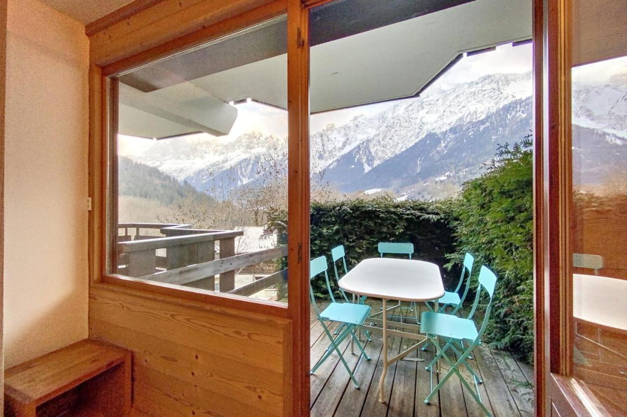 Rare Pearl With Incredible Views Apartment Les Houches Bagian luar foto